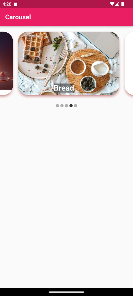 Carousel Silder in Flutter