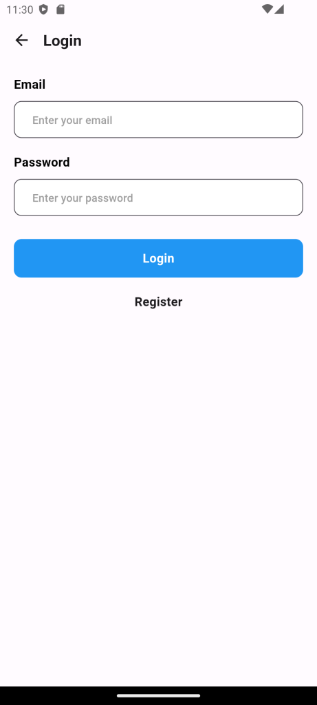 Flutter login with Provider