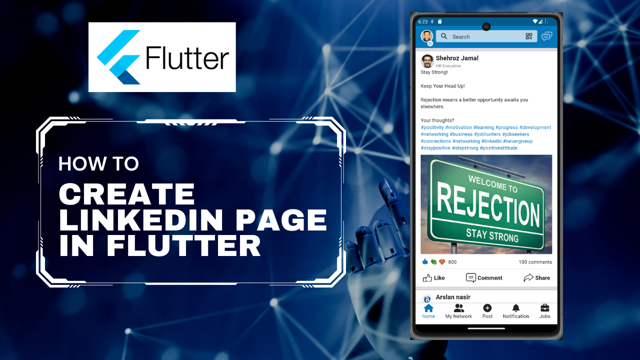 LinkedIn Experience with Flutter